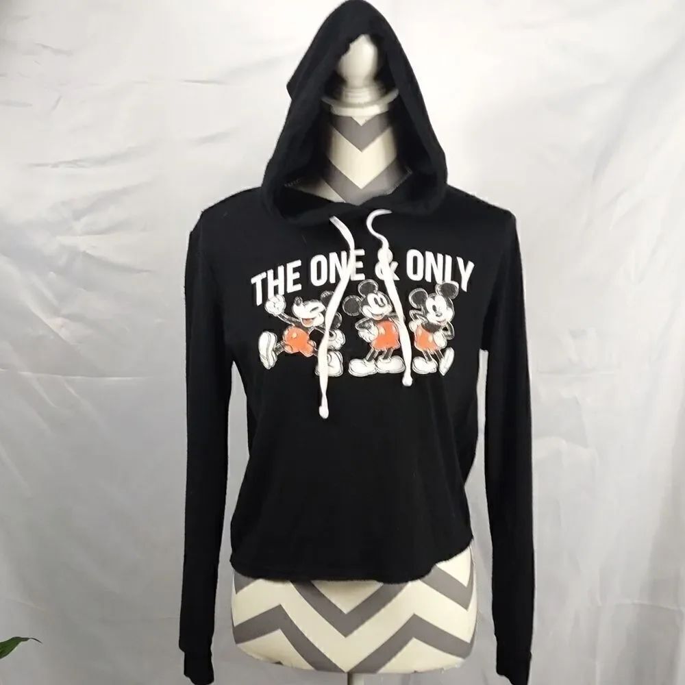 Vintage Disney Mickey Mouse Black Hoodie - Picture 8 of 8